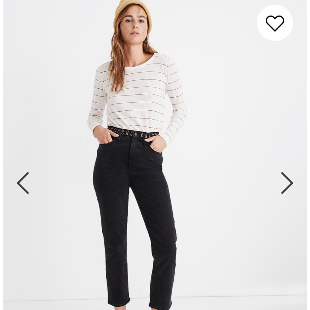 Size 26 Black Madewell Jeans